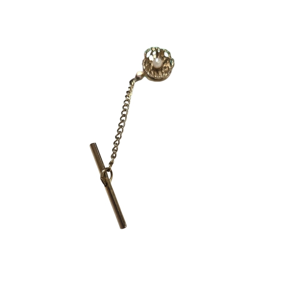 Vintage Pearl Tie Pin. Beautiful